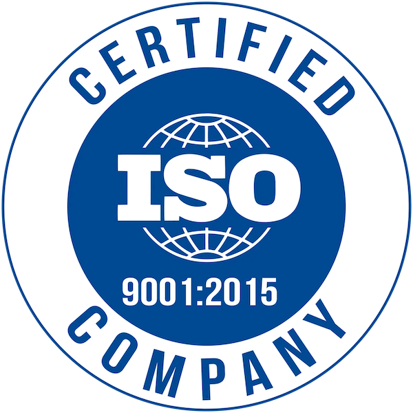 Certificado ISO 9001 - Selo de Qualidade